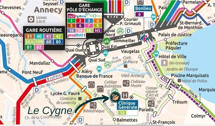Savoie - Le Cygne Apartamento Annecy